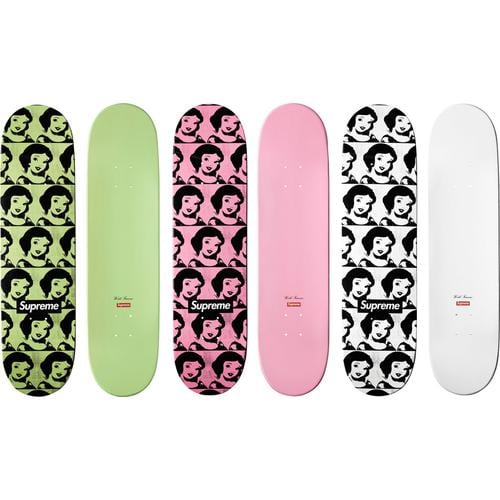 Supreme Snow White Logo Decks for fall winter 11 season