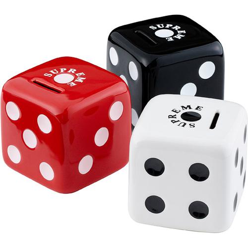 Supreme Ceramic Dice Coin Bank for fall winter 11 season