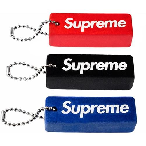 Supreme Flocked Puffy Keychain for fall winter 11 season