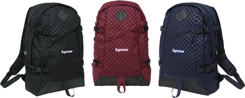 Supreme 2011 Damier Checkered Backpack — WorkedSneakers