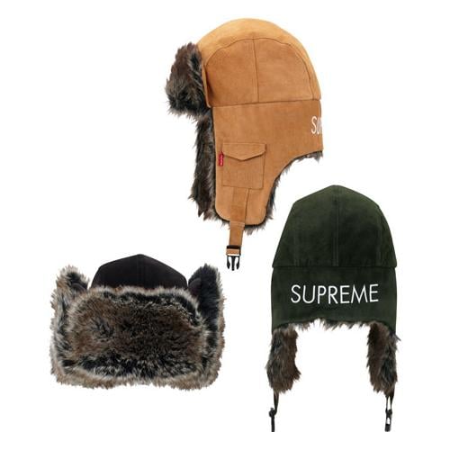 Supreme Suede Trooper Hat 1 for fall winter 11 season