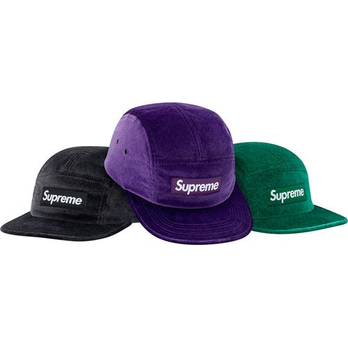 Supreme Velvet Polka Dot Camp Cap for fall winter 11 season