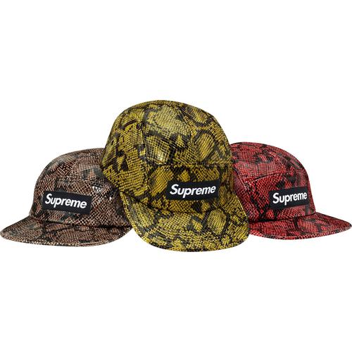 Details on Snake Camp Cap from fall winter 2011