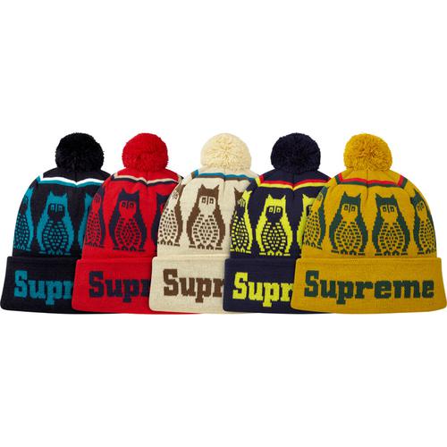 Details on Owls Beanie from fall winter
                                            2011