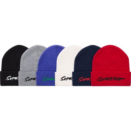 Details on Futura Logo Beanie from fall winter
                                            2011