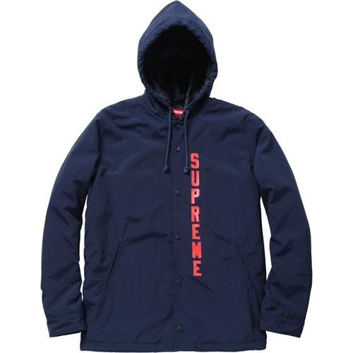 Details on Thrasher Supreme Hooded Coaches Jacket from fall winter 2011