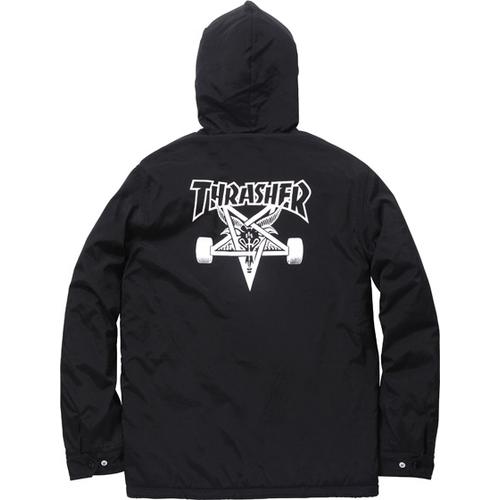 Details on Thrasher Supreme Hooded Coaches Jacket 3 from fall winter 2011