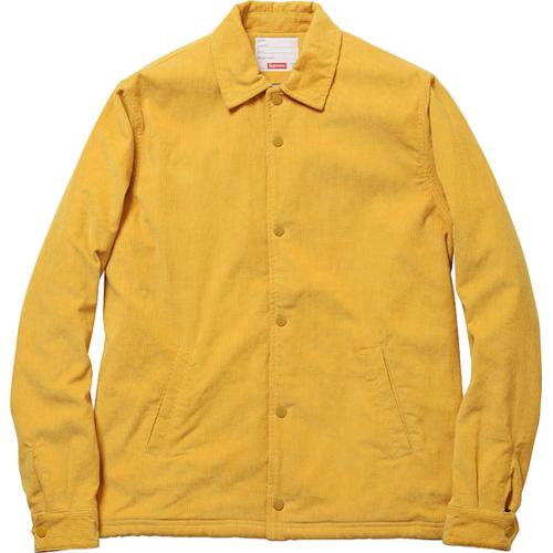Details on Corduroy Coaches Jacket from fall winter
                                            2011