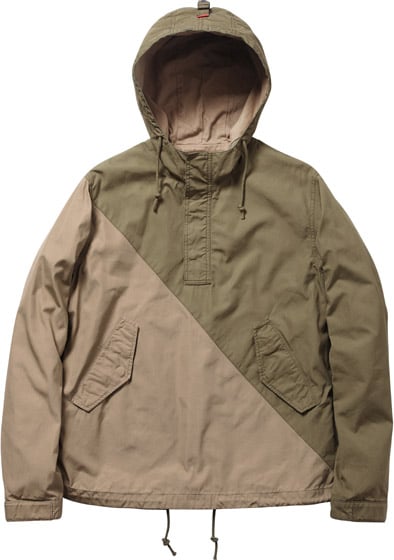 Details Supreme 2 Tone Pullover Parka 1 - Supreme Community