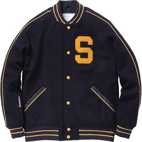 Details on Varsity Jacket 6 from fall winter 2011