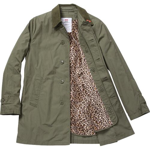 Supreme Leopard Lined Trench Coat 1 for fall winter 11 season