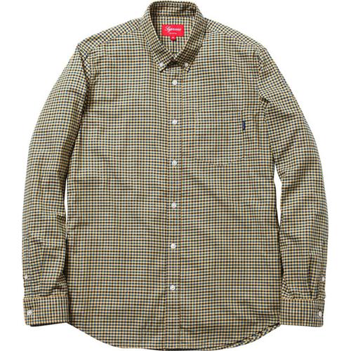Details on Three Color Check Shirt from fall winter
                                            2011