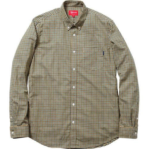 Supreme Three Color Check Shirt for fall winter 11 season