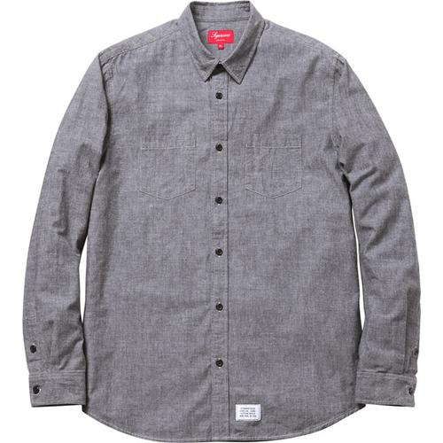 Supreme Two Pocket Chambray Shirt for fall winter 11 season