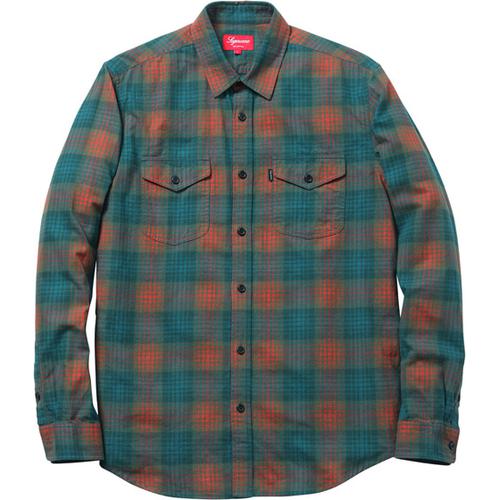 Supreme Ombre Plaid Shirt for fall winter 11 season