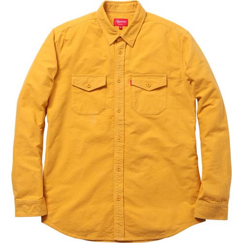 Supreme Chamois Shirt for fall winter 11 season