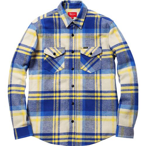 Details on Heavyweight Plaid Shirt from fall winter 2011