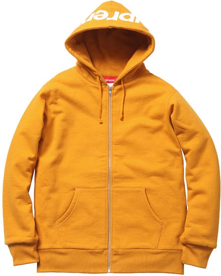 Hood Logo Thermal Zip Up - fall winter 2011 - Supreme