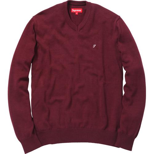 Supreme V Neck Sweater 1 for fall winter 11 season