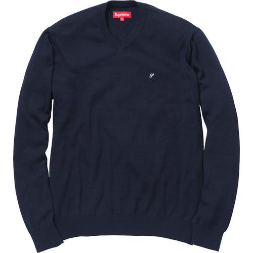 Supreme V Neck Sweater 2 for fall winter 11 season