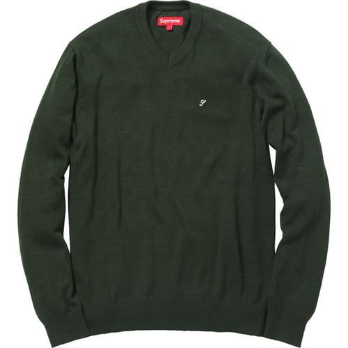 Supreme V Neck Sweater for fall winter 11 season