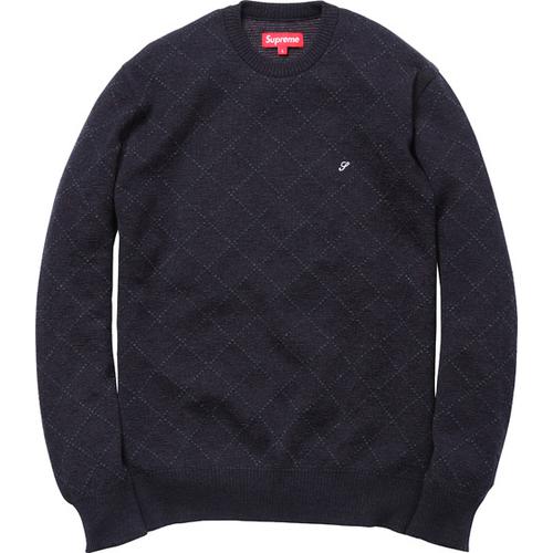 Supreme Argyle Sweater 2 for fall winter 11 season