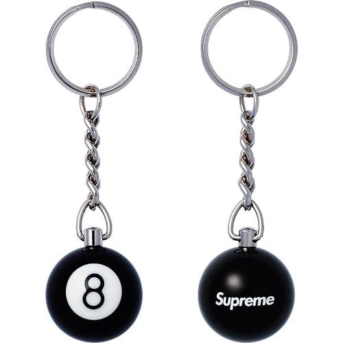 Supreme 8 Ball Keychain for fall winter 12 season