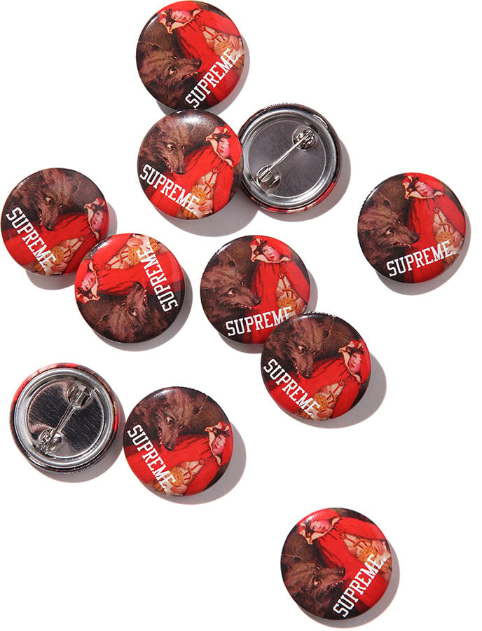 Ass frustrerende Playful Red Riding Hood Button - fall winter 2012 - Supreme