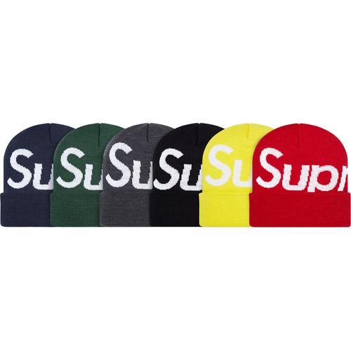 Details on Big Logo Beanie from fall winter 2012