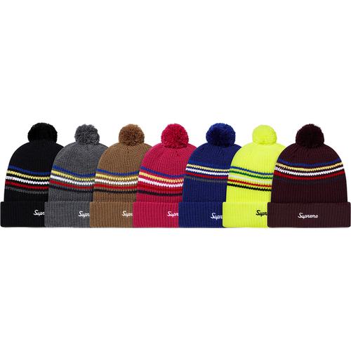 Details on Loose Gauge Stripe Beanie from fall winter 2012
