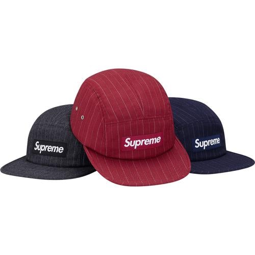 Supreme Chalk Stripe Camp Cap for fall winter 12 season