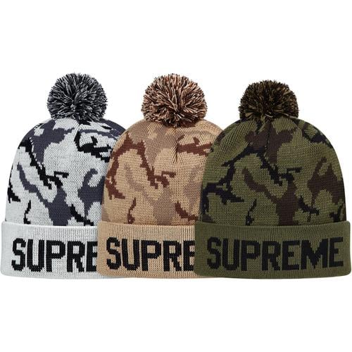 Supreme Camo Beanie for fall winter 12 season