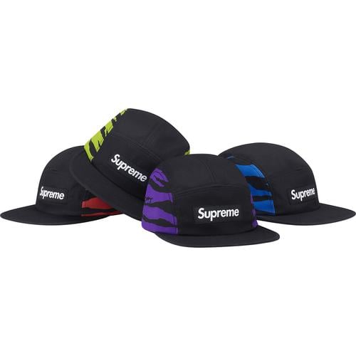 Supreme Zebra Side Camp Cap for fall winter 12 season