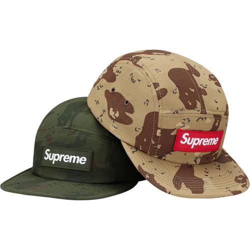 Details on Chip Camo Camp Cap from fall winter
                                            2012