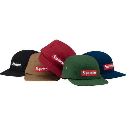 Supreme Canvas Camp Cap for fall winter 12 season