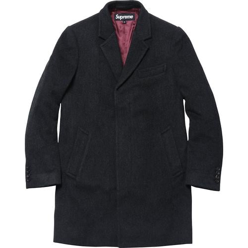 Supreme Wool Overcoat for fall winter 12 season