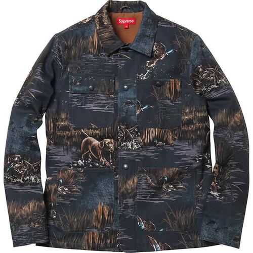 Supreme Dogs Ducks Chore Coat Blue for fall winter 12 season