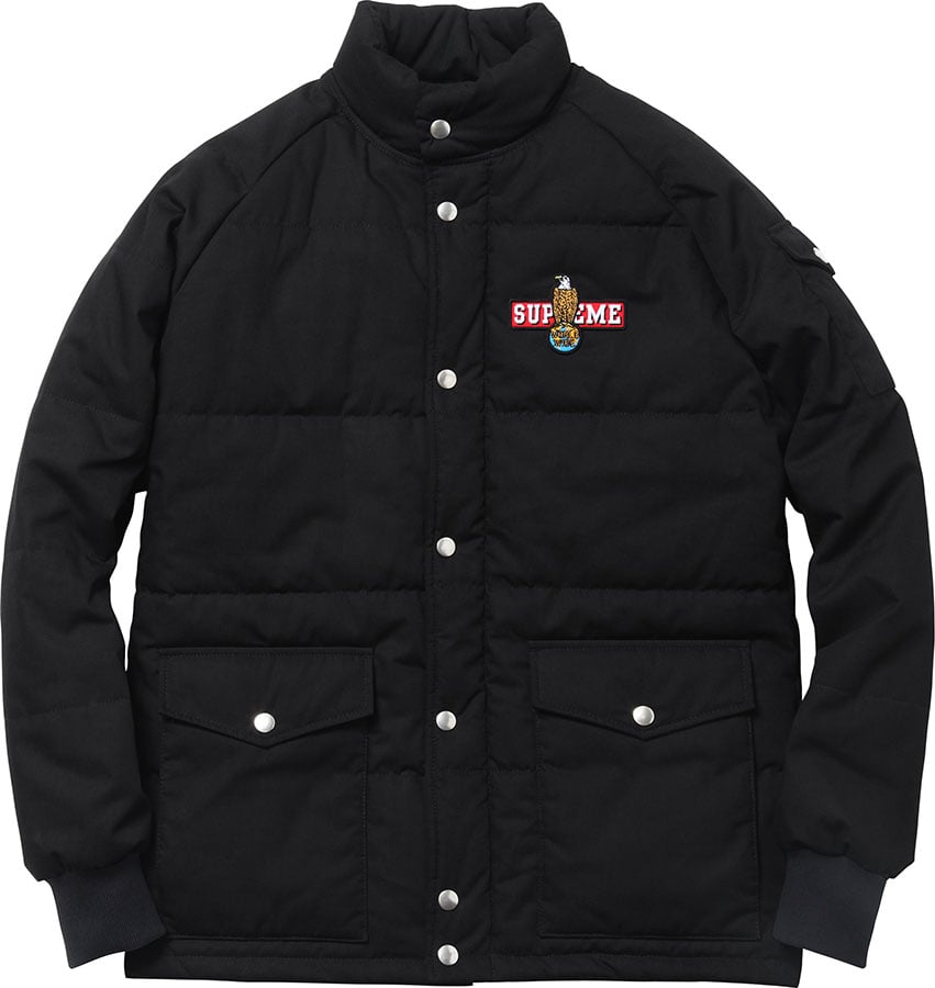 supreme mechanics puffy jacket