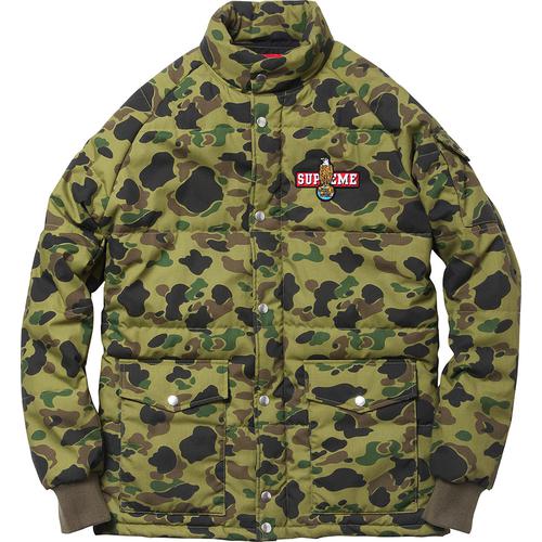 Supreme Mechanics Puffy Jacket 2 for fall winter 12 season