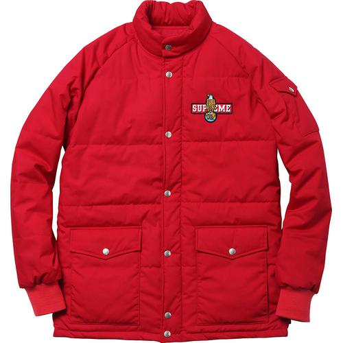 Supreme Mechanics Puffy Jacket for fall winter 12 season