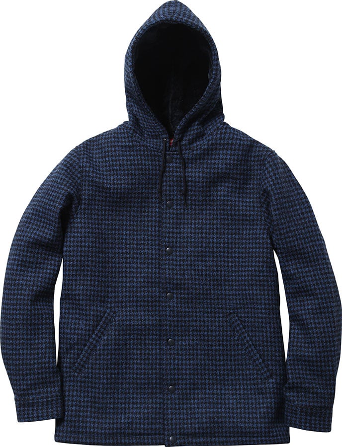 supreme harris tweed coaches jacket