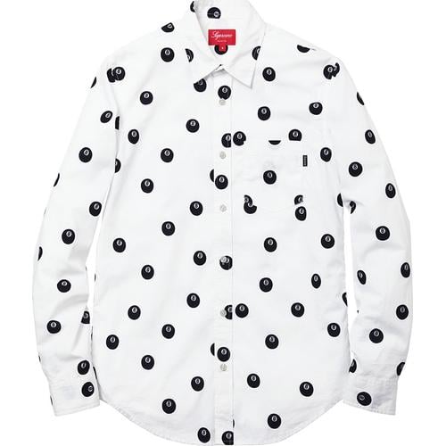 Supreme 8 Ball Shirt for fall winter 12 season