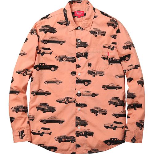 Supreme Cars Shirt for fall winter 12 season