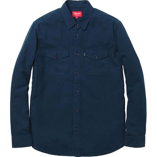 Supreme Buffalo Twill Shirt for fall winter 12 season