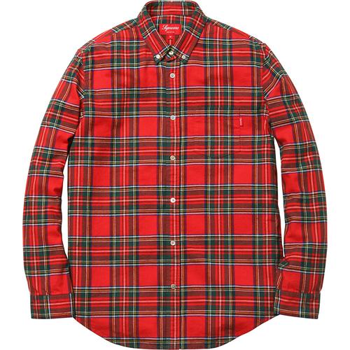 Supreme Tartan Plaid Shirt for fall winter 12 season