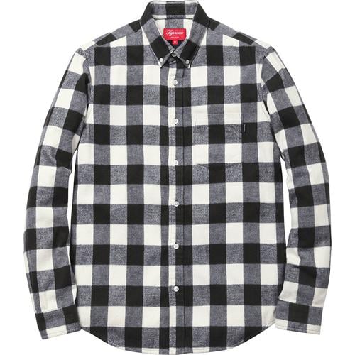 Supreme Buffalo Check Shirt for fall winter 12 season