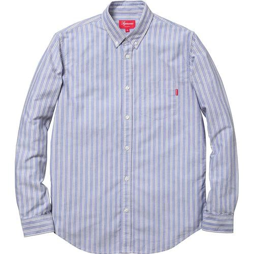 Supreme Striped Oxford Shirt for fall winter 12 season