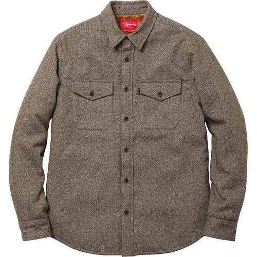 Supreme Pile Lined Shirt for fall winter 12 season