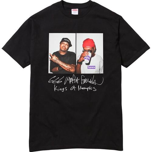 Supreme Three Six Mafia Tee for fall winter 12 season