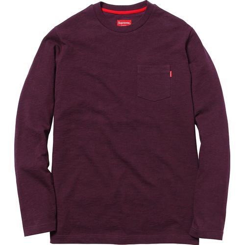 Supreme L S Pocket Tee for fall winter 12 season